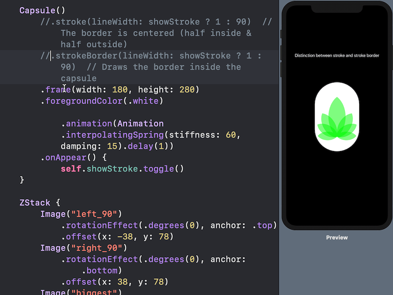 SwiftUI prototyping